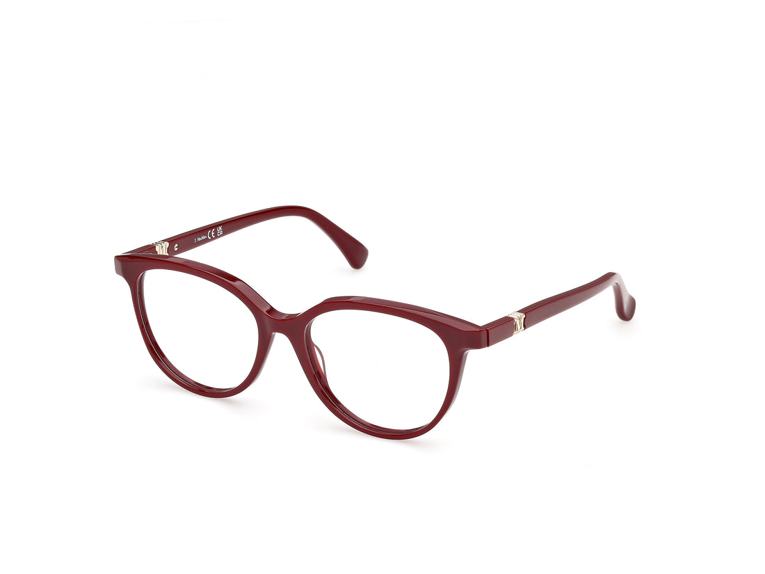 Briller maxmara mm5262 069 rojo round femenino størrelse 53mm - Hovedvisning