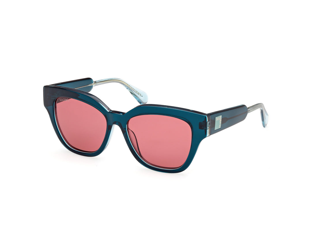 Occhiali da sole max &co mo0106 98j verde geometric femenino taglia 54mm - Vista principale