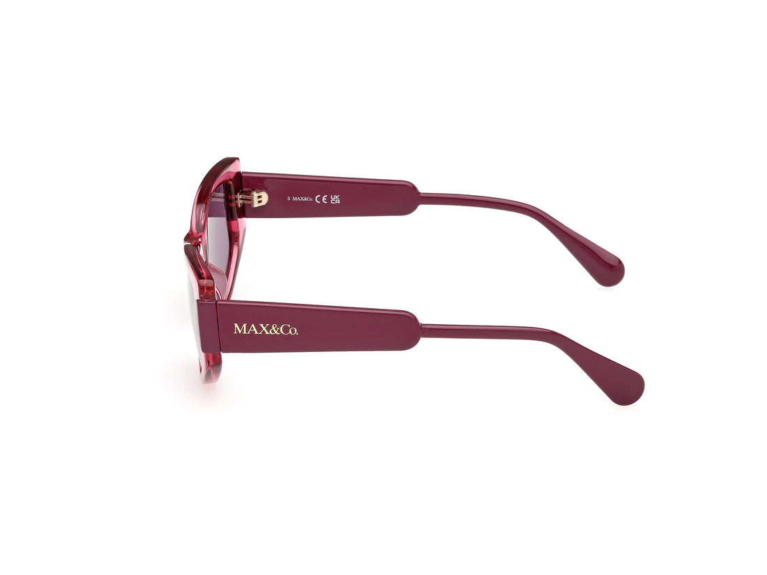 Occhiali da sole max &co mo0107 72y rosa rectangular femenino taglia 53mm - Vista dettagliata