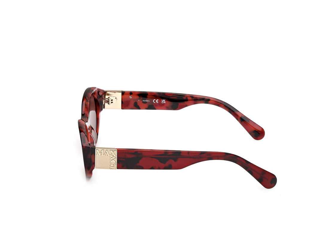 Occhiali da sole max &co mo0123 54e havana round femenino taglia 53mm - Vista dettagliata