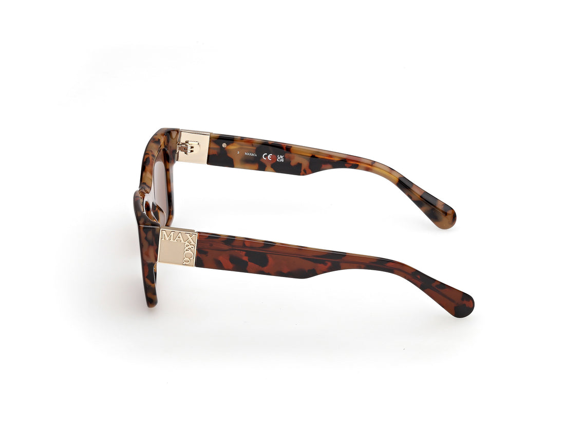 Occhiali da sole max &co mo0124 52e havana cat eye femenino taglia 50mm - Vista dettagliata