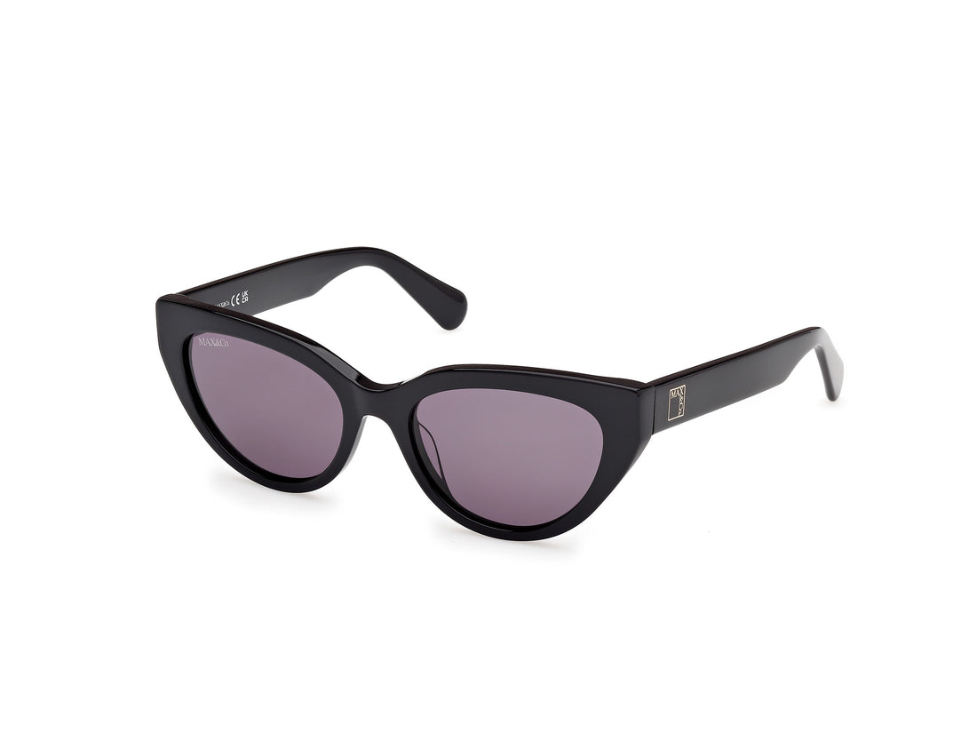 Sunglasses max &co mo0127 01a negro cat eye femenino size 51mm - Main view