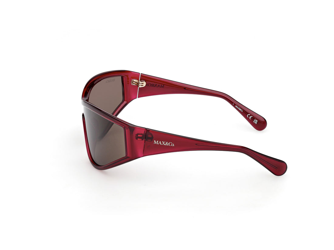 Gafas de sol max &co mo0137 69e burdeos shield femenino talla 0mm - Vista de detalle