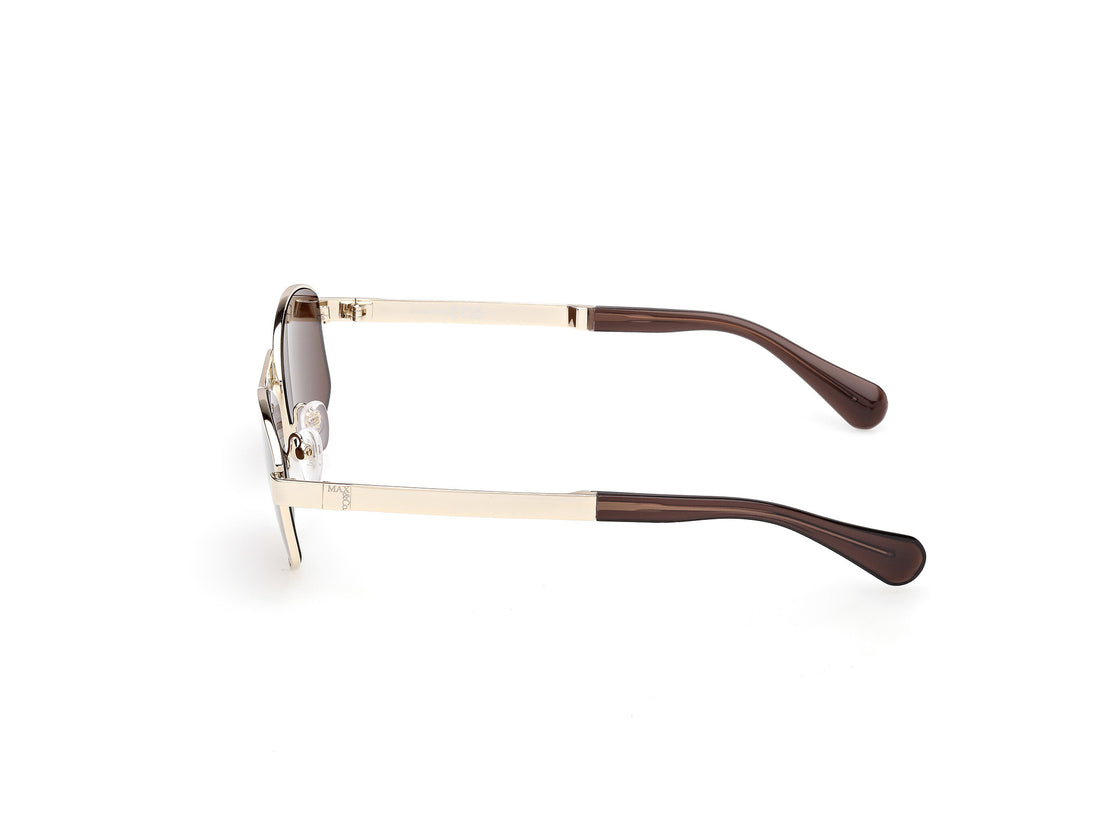 Gafas de sol max &co mo0139 32e dorado geometric femenino talla 55mm - Vista de detalle