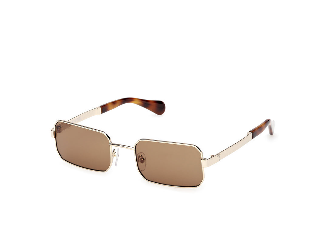 Gafas de sol max &co mo0140 32j dorado rectangular femenino talla 53mm - Vista principal
