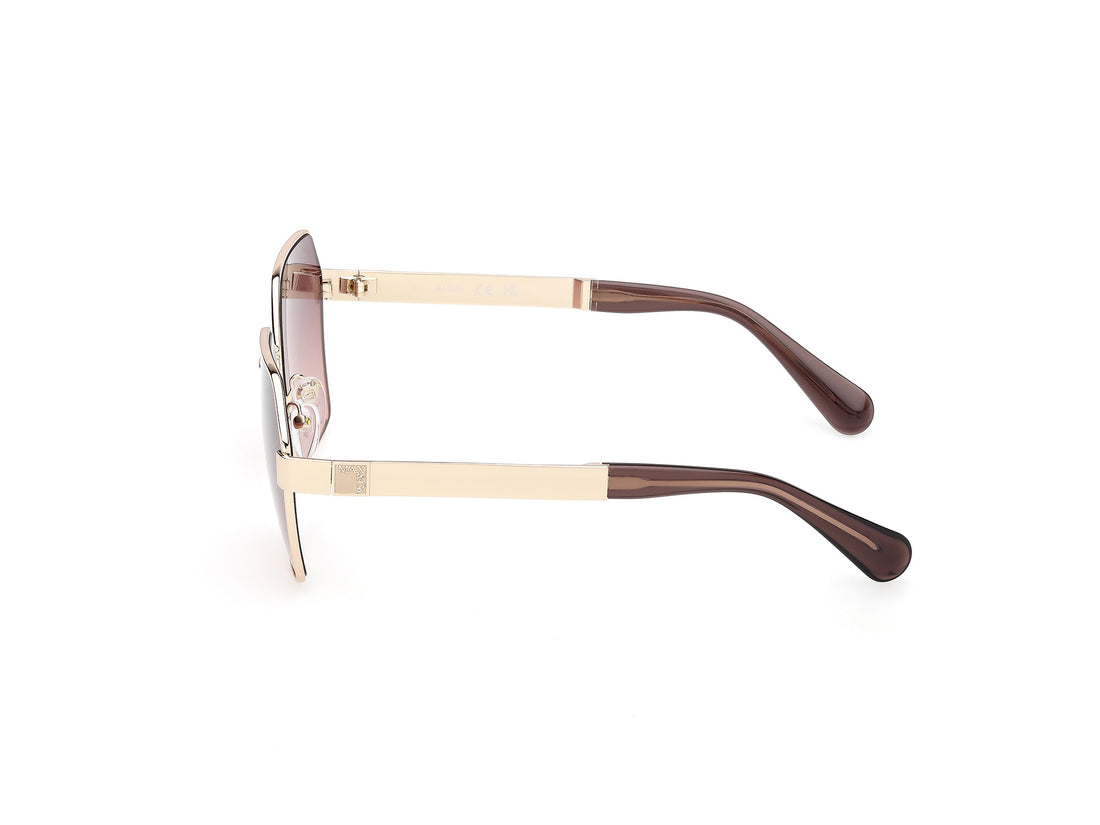 Gafas de sol max &co mo0141 32f dorado geometric femenino talla 59mm - Vista de detalle