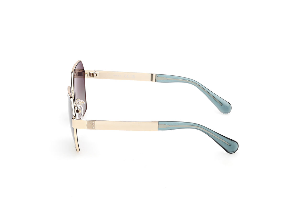 Gafas de sol max &co mo0141 32p dorado geometric femenino talla 59mm - Vista de detalle