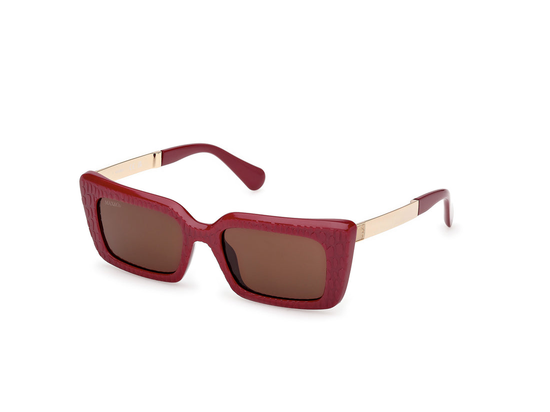 Gafas de sol max &co mo0143 69e burdeos square femenino talla 52mm - Vista principal