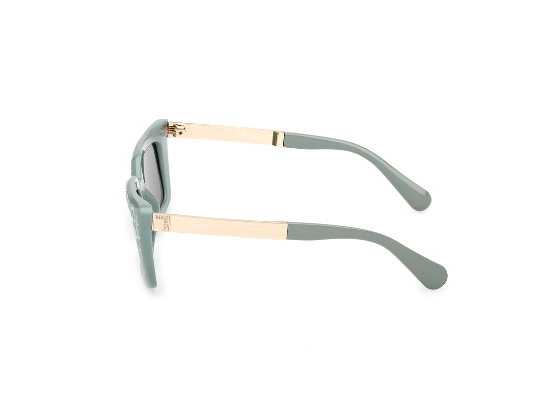Gafas de sol max &co mo0143 93n verde square femenino talla 52mm - Vista de detalle