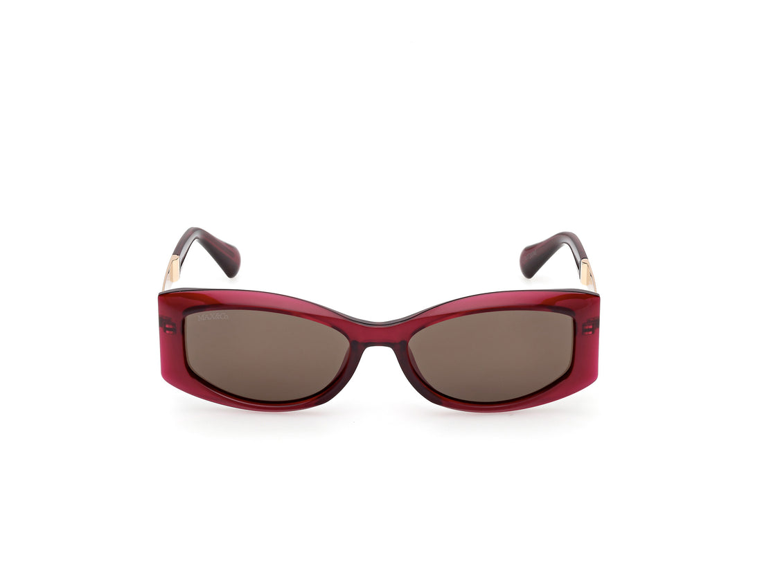 Gafas de sol max &co mo0144 69e burdeos rectangular femenino talla 55mm - Vista de detalle