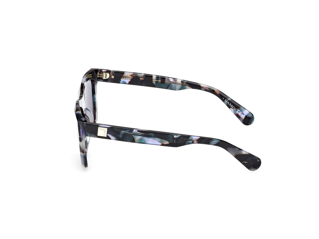 Gafas de sol max &co mo0145 55v havana rectangular femenino talla 52mm - Vista de detalle