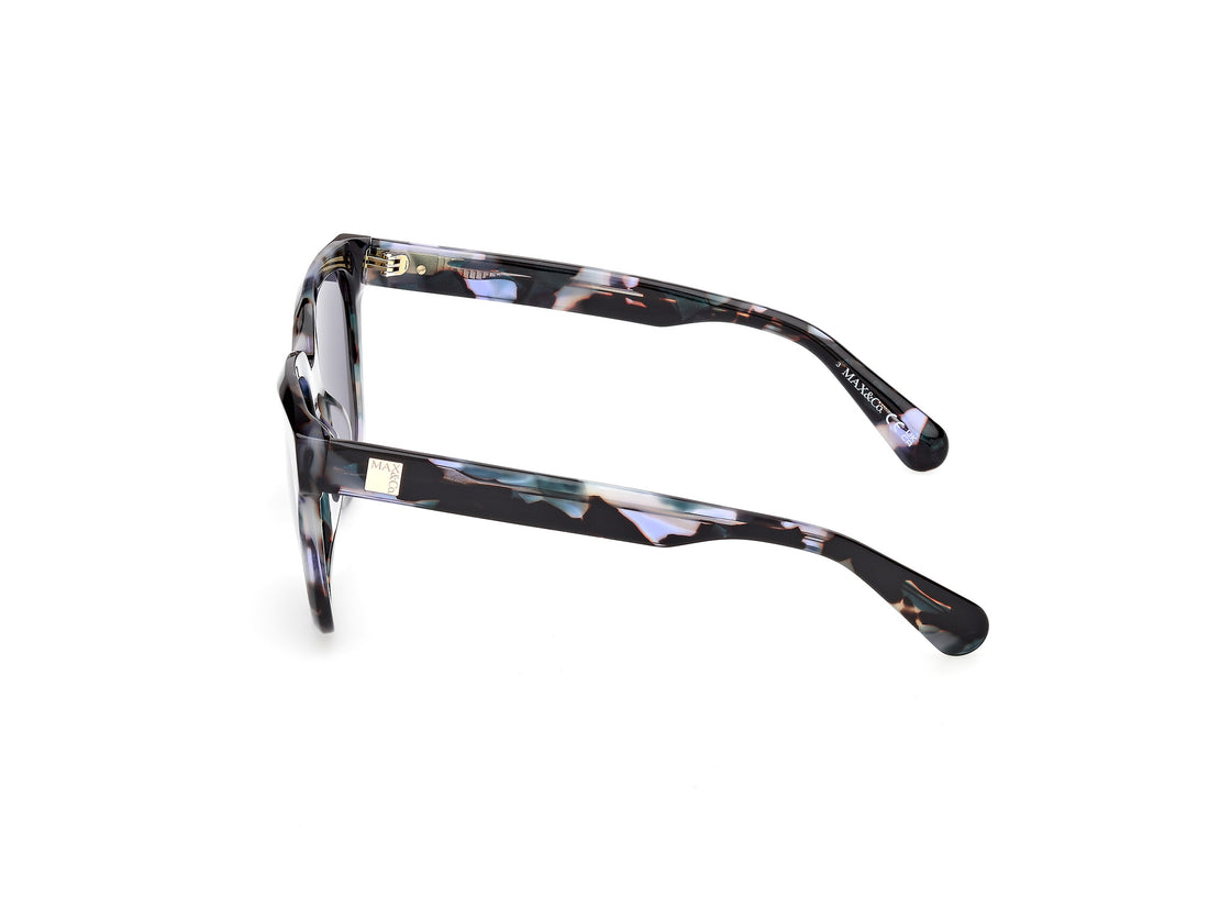 Occhiali da sole max &co mo0146 55v havana square femenino taglia 54mm - Vista dettagliata