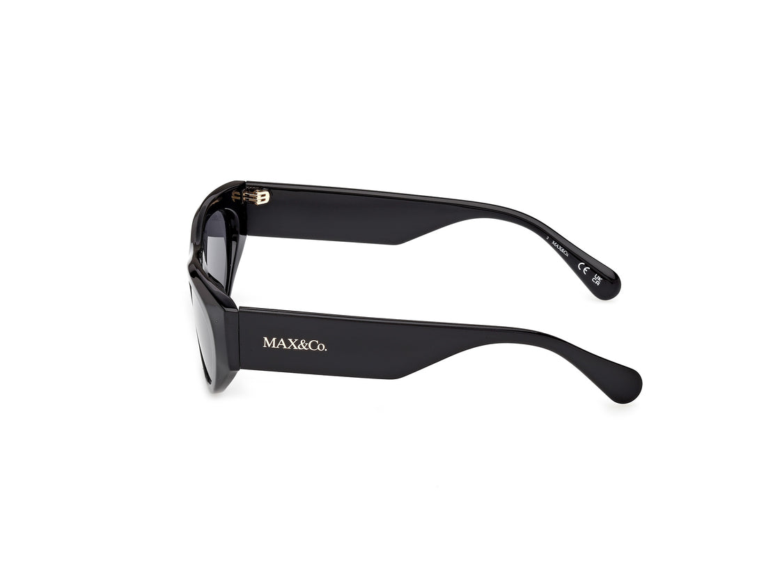 Gafas de sol max &co mo0147 01a negro cat eye femenino talla 50mm - Vista de detalle