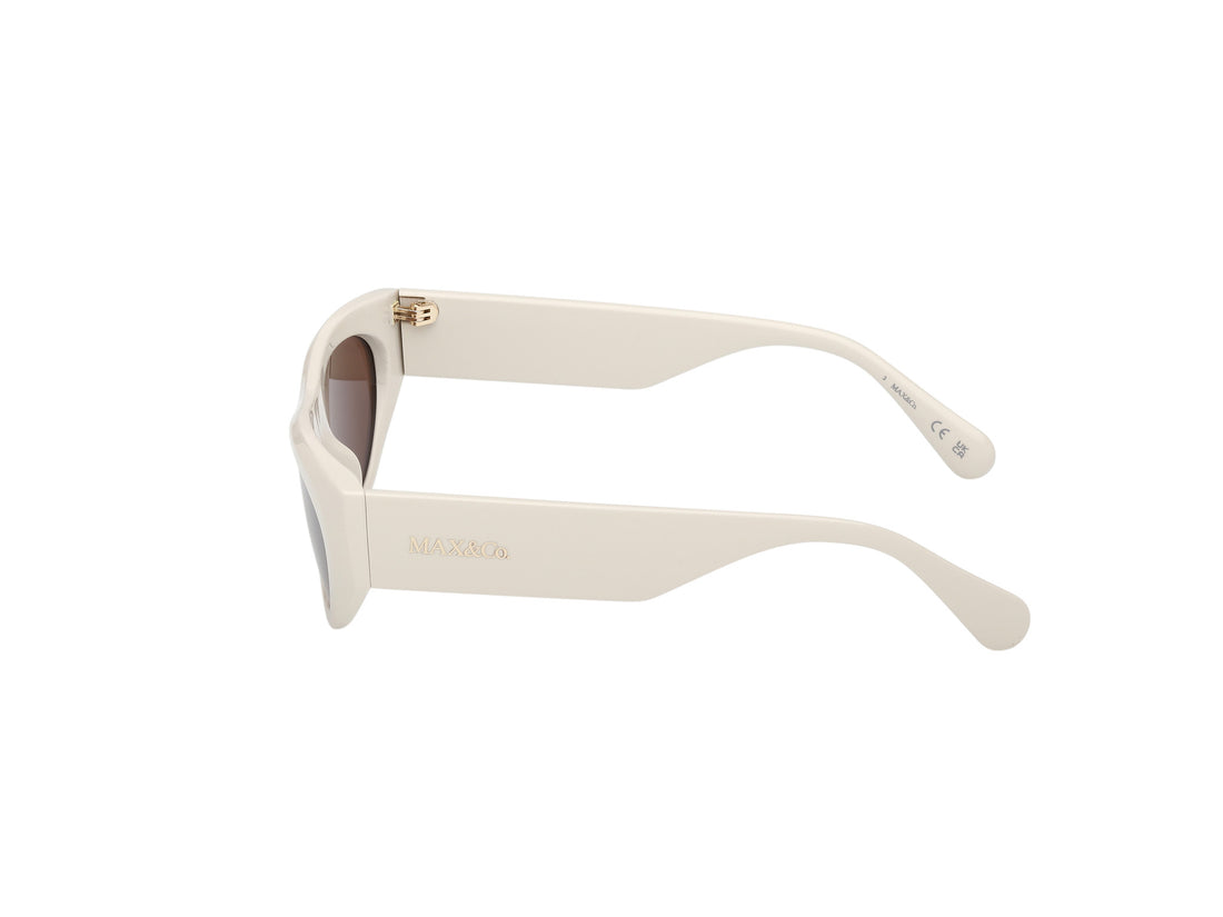 Occhiali da sole max &co mo0147 25e beige cat eye femenino taglia 53mm - Vista dettagliata