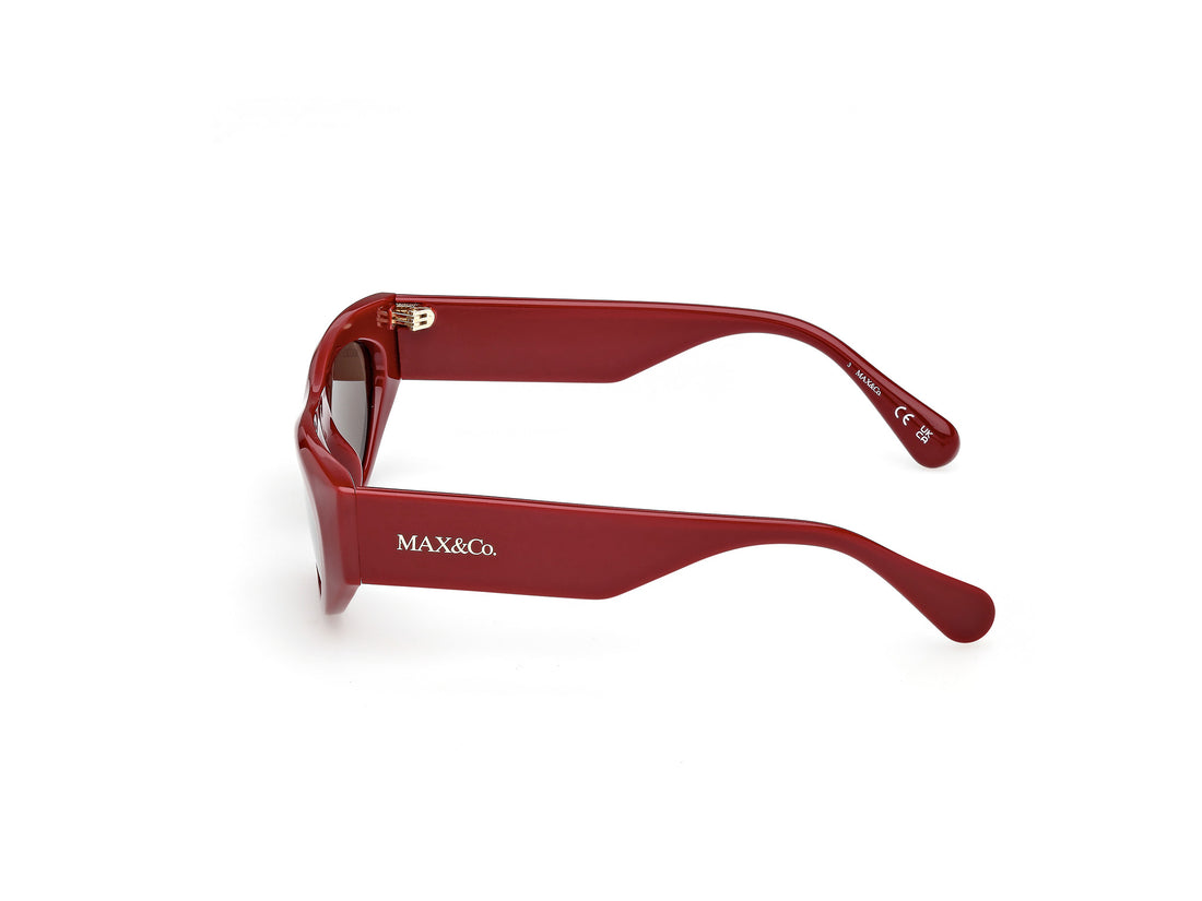 Gafas de sol max &co mo0147 66e rojo cat eye femenino talla 50mm - Vista de detalle