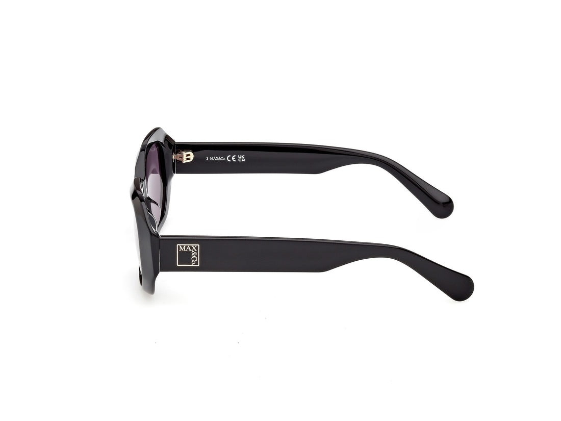 Gafas de sol max &co mo0152 01a negro geometric femenino talla 52mm - Vista de detalle