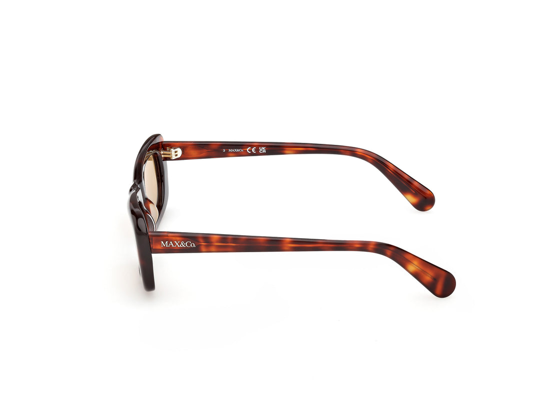 Lunettes de soleil max &co mo0154 52j havana butterfly femenino taille 52mm - Vue détaillée