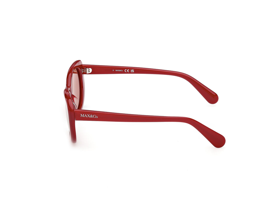 Lunettes de soleil max &co mo0155 66e rojo butterfly femenino taille 54mm - Vue détaillée