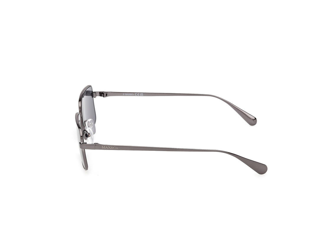 Lunettes de soleil max &co mo0161 08a plateado square femenino taille 51mm - Vue détaillée