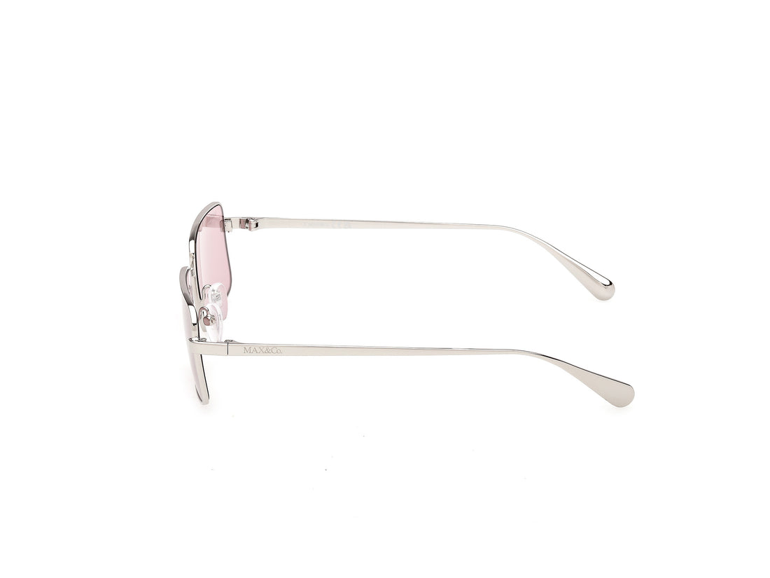 Lunettes de soleil max &co mo0161 16y plateado square femenino taille 51mm - Vue détaillée