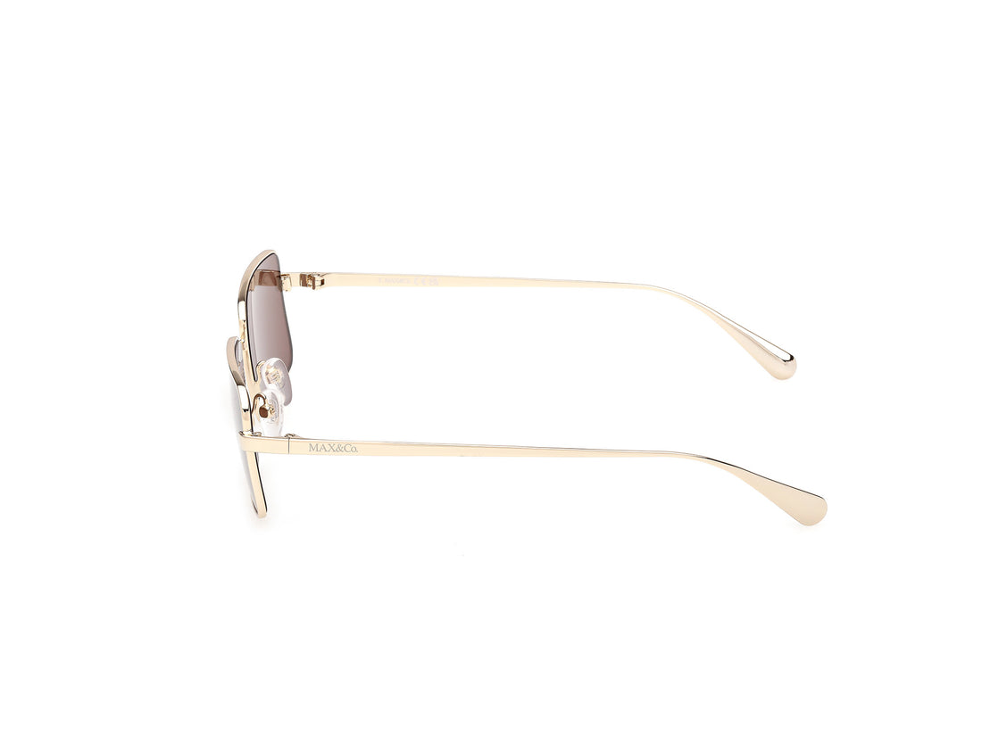 Lunettes de soleil max &co mo0161 32e dorado square femenino taille 51mm - Vue détaillée