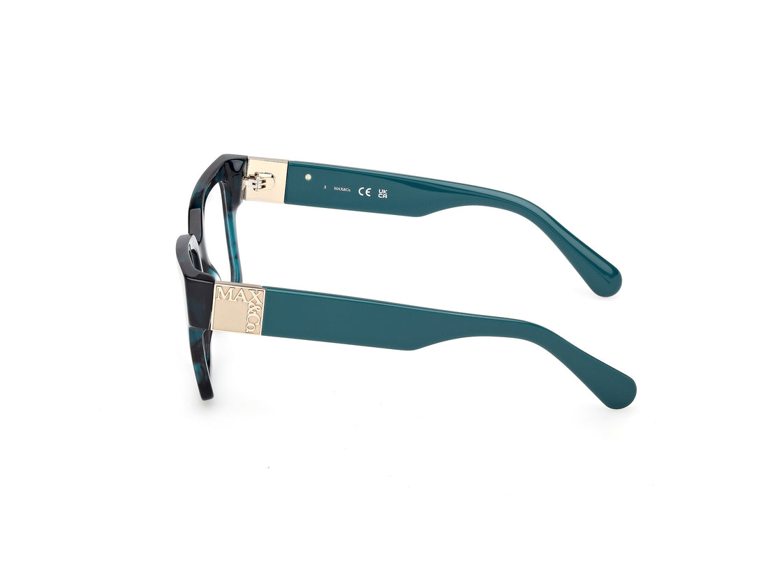 Occhiali da vista max &co mo5175 55a havana rectangular femenino taglia 51mm - Vista dettagliata