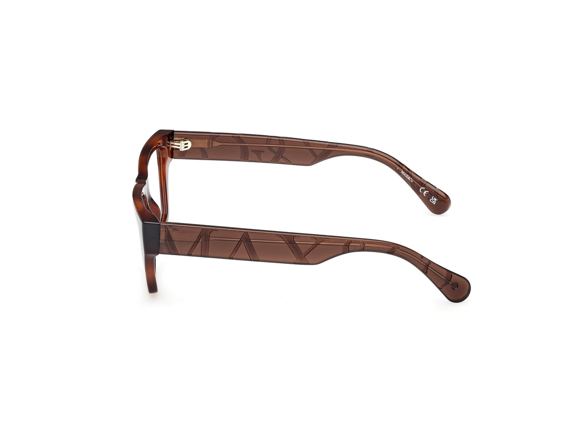 Occhiali da vista max &co mo5185 052 havana square femenino taglia 52mm - Vista dettagliata