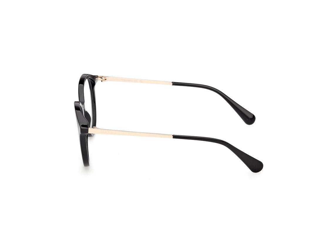 Gafas graduadas max &co mo5198 001 negro round femenino talla 52mm - Vista de detalle