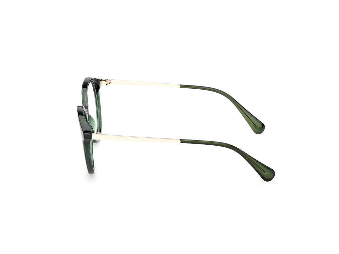 Gafas graduadas max &co mo5198 096 verde round femenino talla 52mm - Vista de detalle