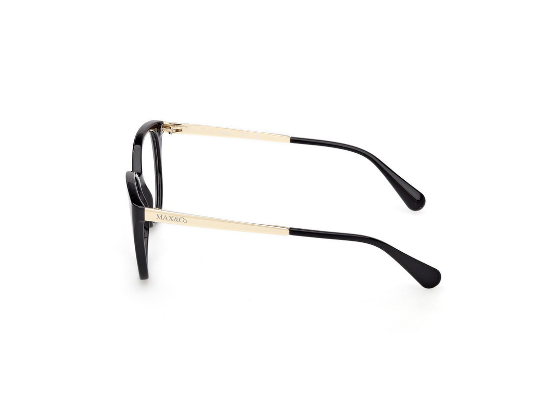 Gafas graduadas max &co mo5200 001 negro round femenino talla 53mm - Vista de detalle