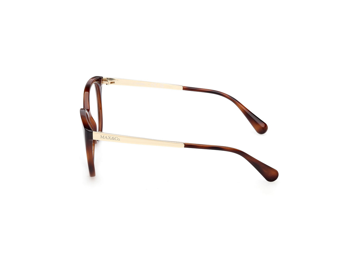 Gafas graduadas max &co mo5200 052 havana round femenino talla 53mm - Vista de detalle
