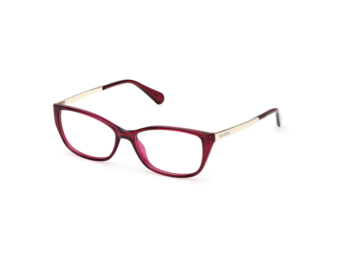 Gafas graduadas max &co mo5201 069 burdeos rectangular femenino talla 54mm - Vista principal