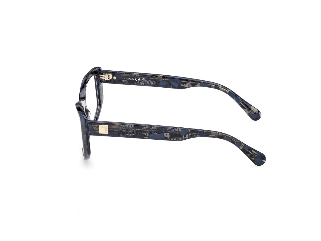 Occhiali da vista max &co mo5202 092 azul geometric femenino taglia 52mm - Vista dettagliata