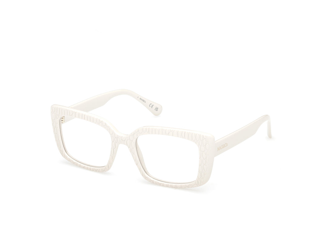 Prescription glasses max &co mo5206 025 beige square femenino size 52mm - Main view