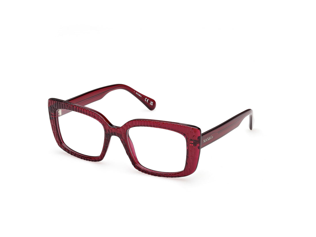 Prescription glasses max &co mo5206 069 burdeos square femenino size 52mm - Main view