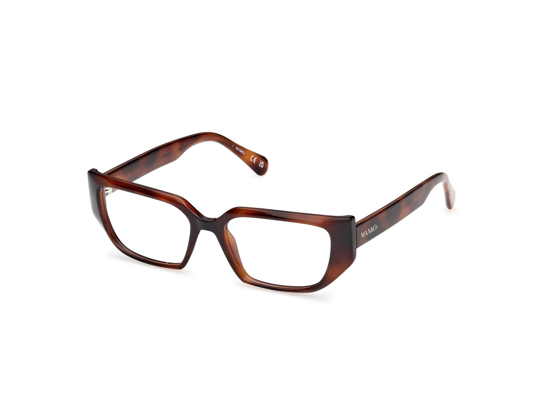 Prescription glasses max &co mo5207 052 havana geometric femenino size 52mm - Main view