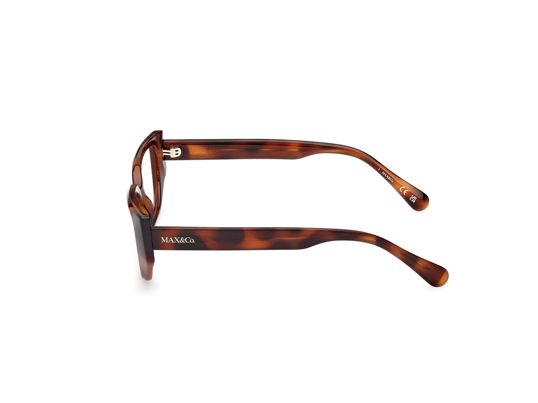 Prescription glasses max &co mo5207 052 havana geometric femenino size 52mm - Detailed view