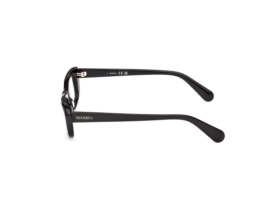 Occhiali da vista max &co mo5216 001 negro rectangular femenino taglia 51mm - Vista dettagliata
