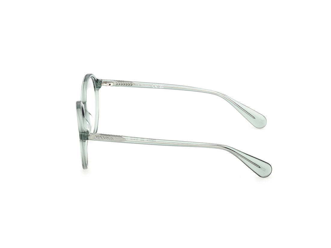 Occhiali da vista max &co mo5217 093 verde round femenino taglia 52mm - Vista dettagliata