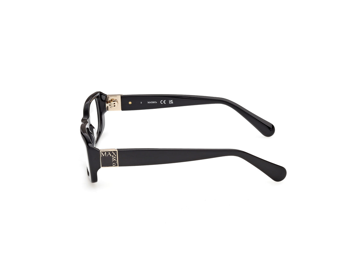 Occhiali da vista max &co mo5225 001 negro rectangular femenino taglia 52mm - Vista dettagliata