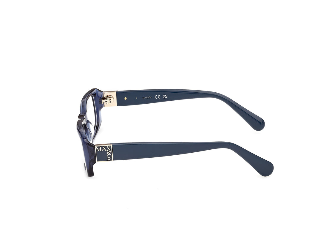 Occhiali da vista max &co mo5225 090 azul rectangular femenino taglia 52mm - Vista dettagliata