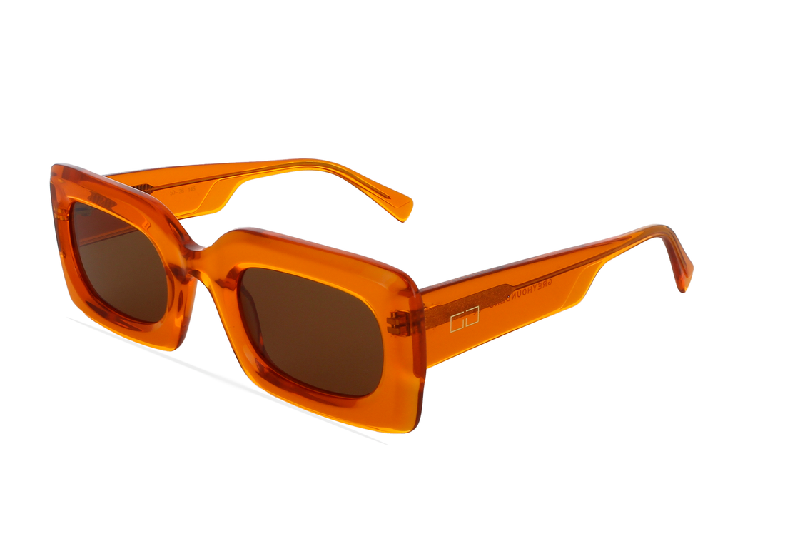 Okulary przeciwsłoneczne greyhounders mistral orange naranja square femenino rozmiar 50mm - Widok główny