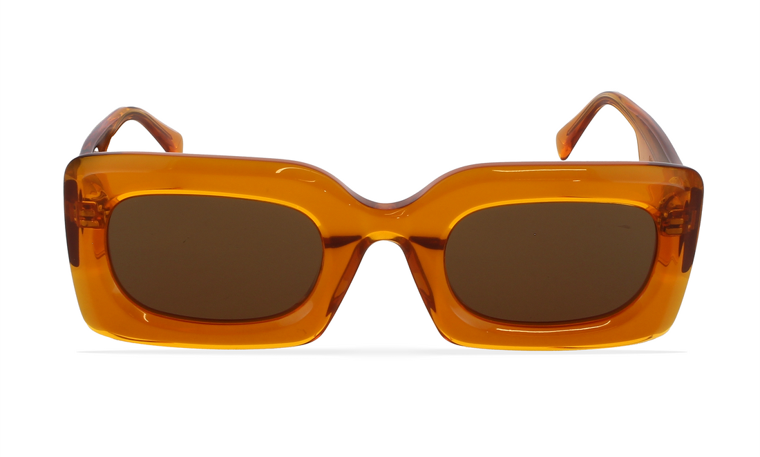 Okulary przeciwsłoneczne greyhounders mistral orange naranja square femenino rozmiar 50mm - Widok szczegółowy