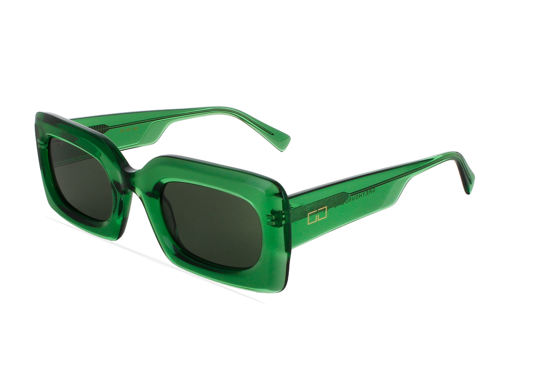 Okulary przeciwsłoneczne greyhounders mistral green verde square femenino rozmiar 50mm - Widok główny