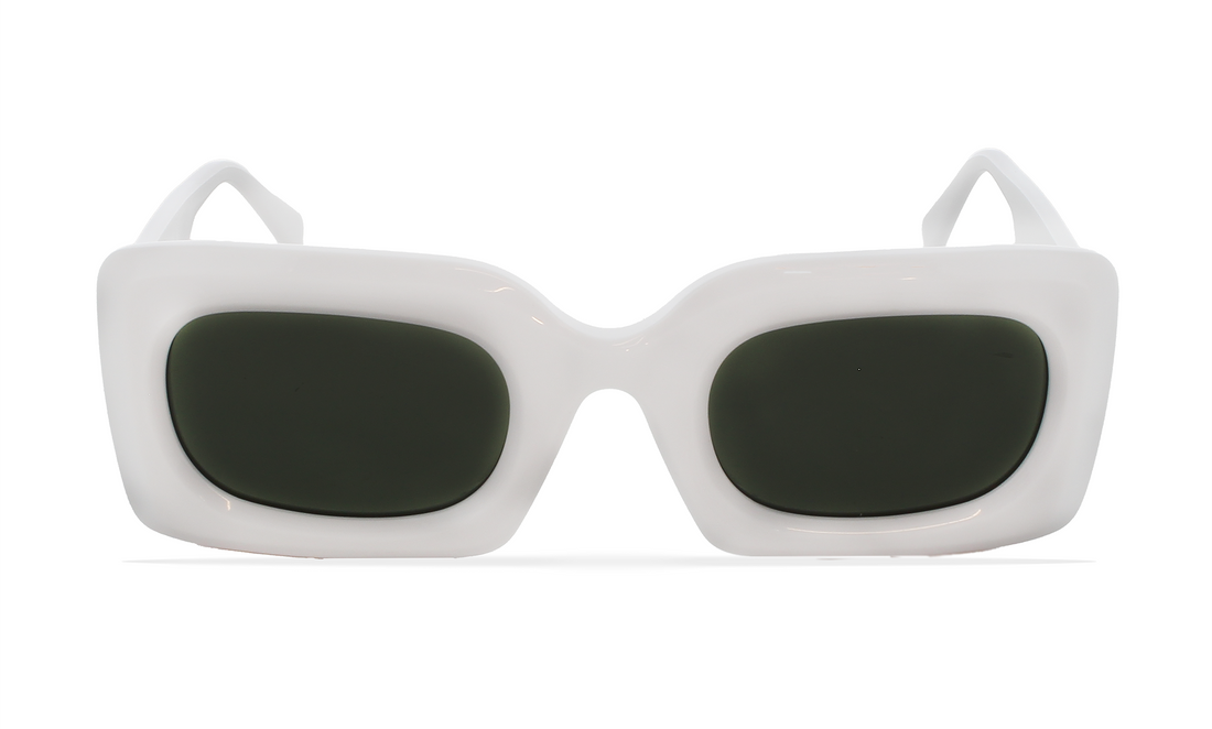 Okulary przeciwsłoneczne greyhounders mistral white blanco square femenino rozmiar 50mm - Widok szczegółowy