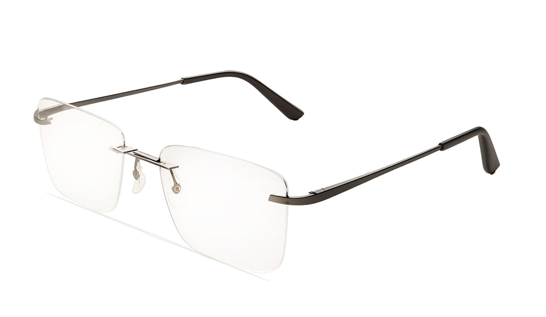 Óculos graduados greyhounders nagare black negro square unisex tamanho 56mm - Vista principal