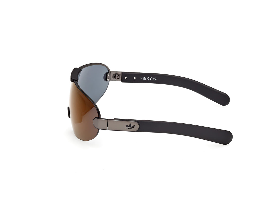 Sonnenbrillen adidas originals or0135 02g negro shield unisex größe 0mm - Detailansicht