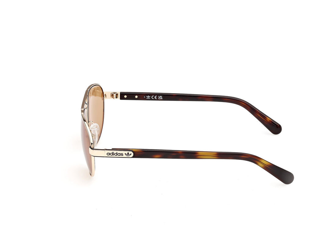 Gafas de sol adidas originals or0148 32e dorado pilot unisex talla 58mm - Vista de detalle