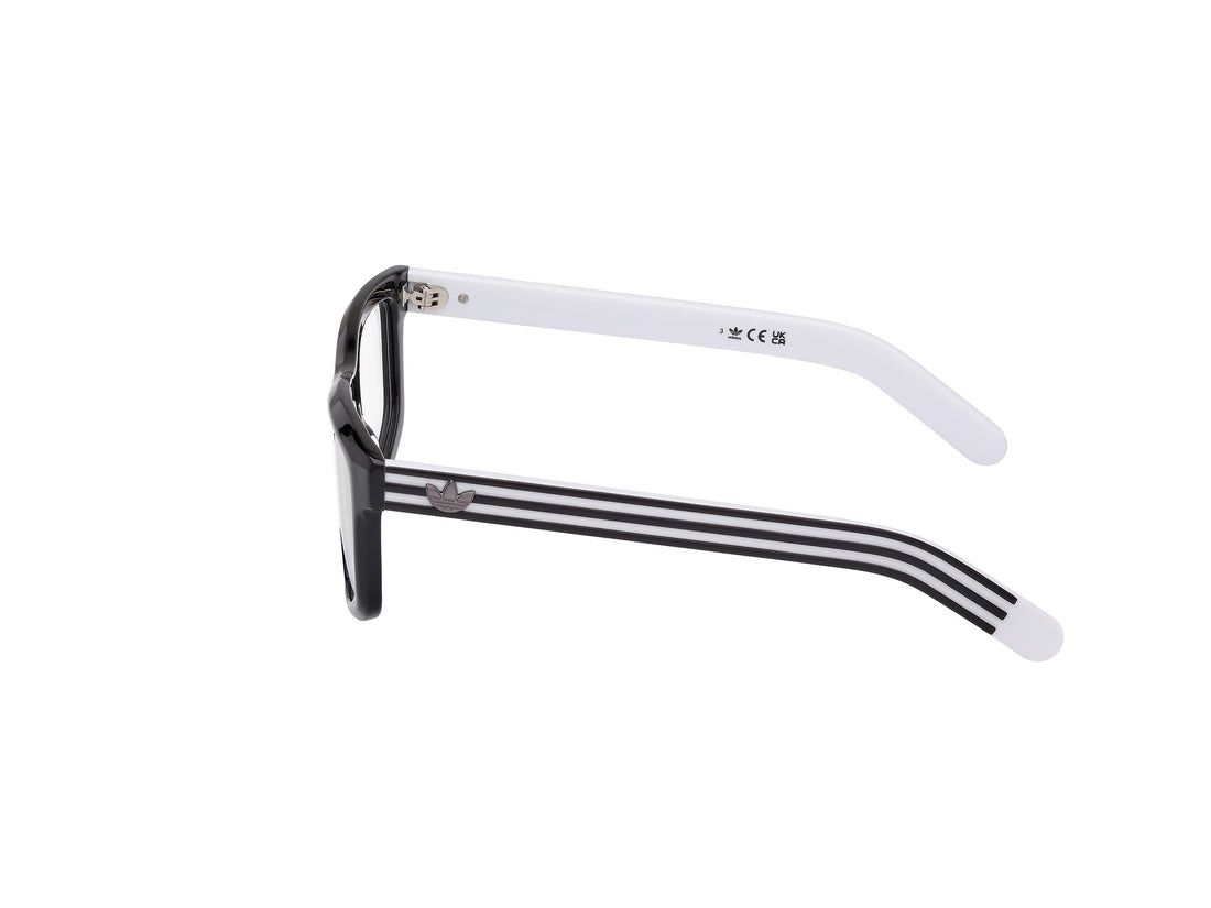 Óculos graduados adidas originals or5108 01a cat eye femenino tamanho 53mm - Vista de detalhe