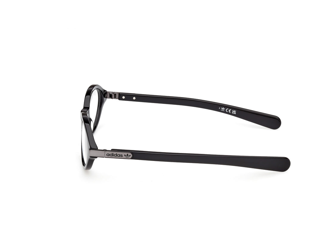 Óculos graduados adidas originals or5129 001 negro oval femenino tamanho 54mm - Vista de detalhe